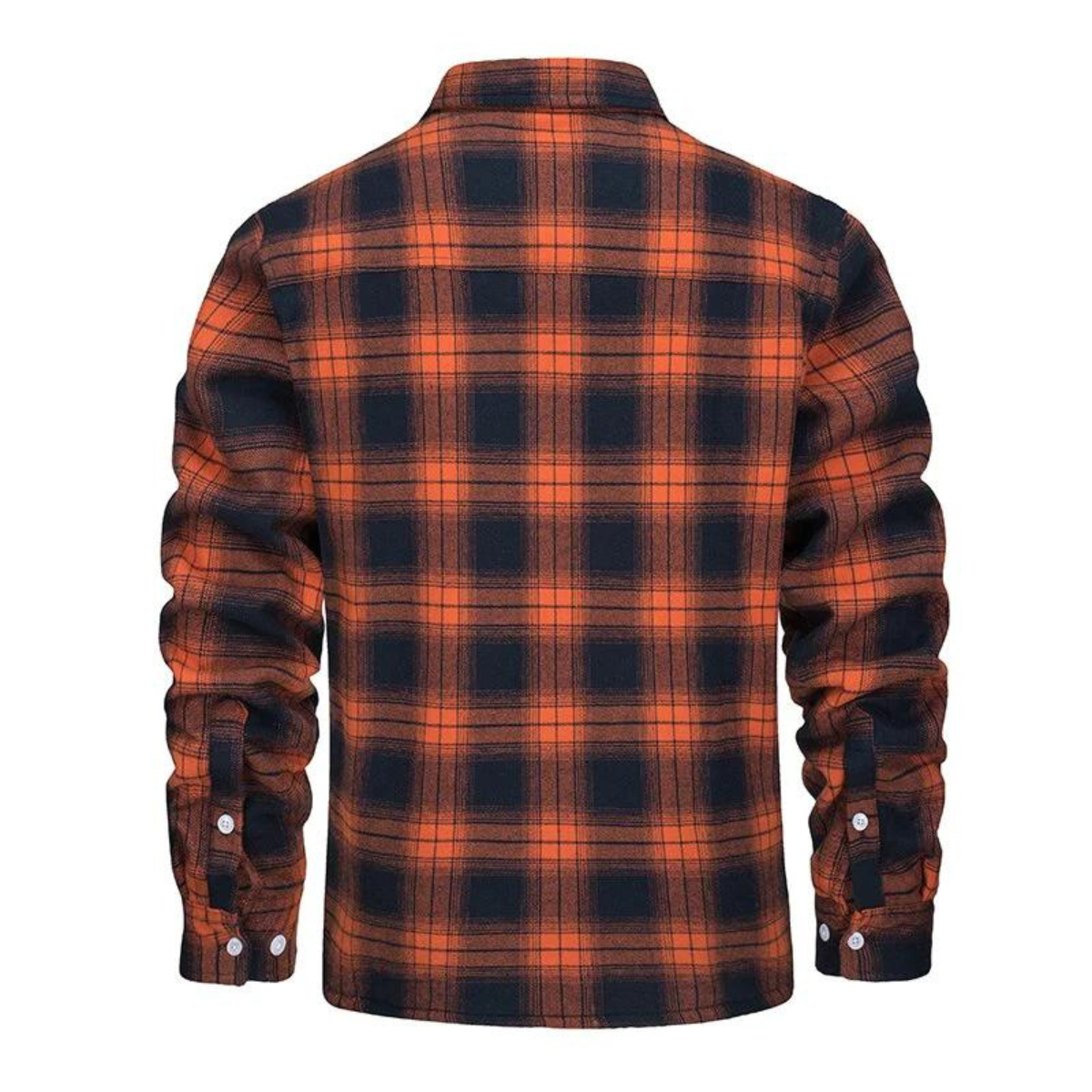 Derrick | Men's Sherpa Lined Plaid Shirt Jacket